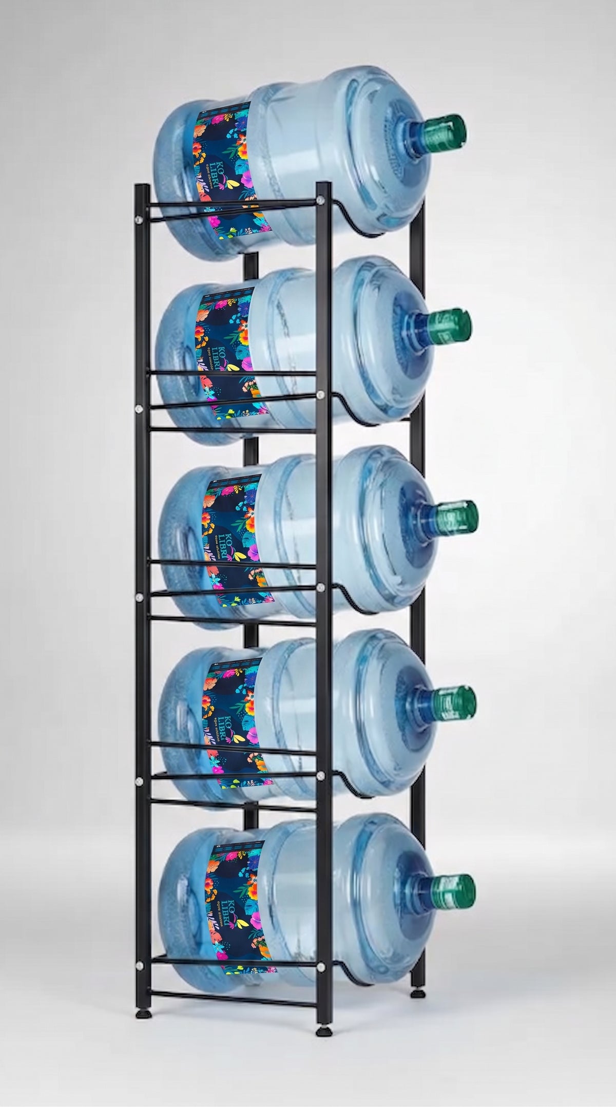 Rack Organizador para 5 bidones